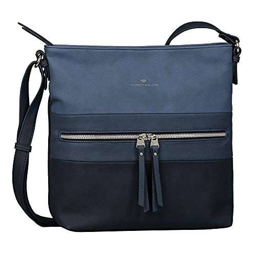 TOM TAILOR Ellen Damen Umhängetasche Crossbody Bag Groß Blue von TOM TAILOR