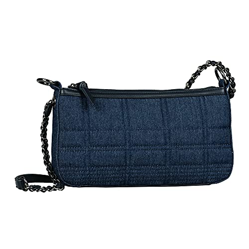 TOM TAILOR bags JULIETA Damen Umhängetasche bag one size, denim blue, 27,5x5,5x16 von TOM TAILOR