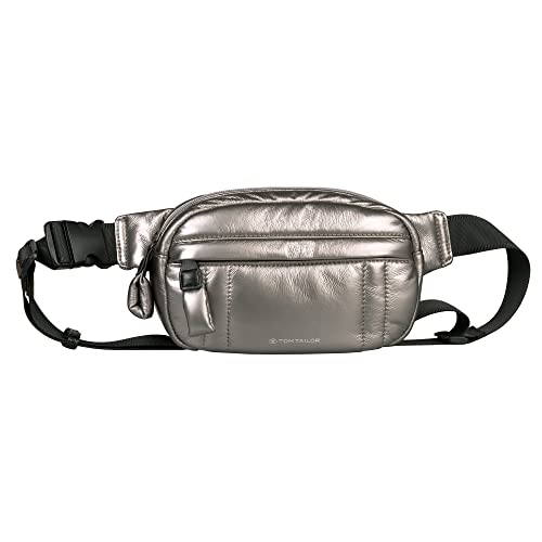 TOM TAILOR bags Jody Damen Gürteltasche Bauchtasche Silber von TOM TAILOR