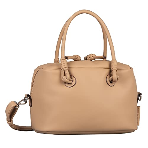 TOM TAILOR bags Olivia Damen Bowling Bag Handtasche Mittelgroß Braun von TOM TAILOR