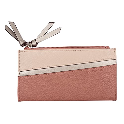 TOM TAILOR bags SORAYA Damen Geldbörse one size, mixed rose, 19,5x3,5x10,5 von TOM TAILOR