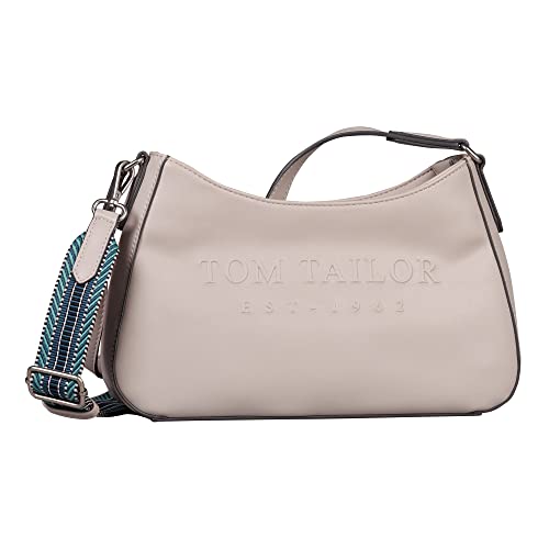 TOM TAILOR bags Teresa Damen Umhängetasche Handtasche Klein Grau von TOM TAILOR