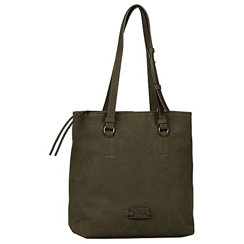 TOM TAILOR bags YARINA Damen Shopper L, khaki, 28x13,5x32 von TOM TAILOR