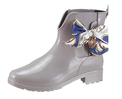 TOM TAILOR für Frauen Schuhe Kurze Gummistiefel mit Schleife lt.Grey, 37 TOM TAILOR für Frauen Schuhe Kurze Gummistiefel mit Schleife lt.Grey, 37 von TOM TAILOR