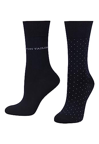 Tom Tailor Socks Damen 9519 Socken, Blau, 39 von TOM TAILOR