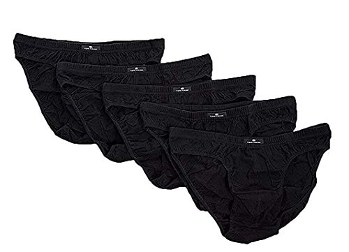 TOM TAILOR 10er Pack Herren Slips Hip Slip Basic M-XXL - Schwarz/Weiß: Farbe: Schwarz | Größe: 7 (Gr. XL) von TOM TAILOR
