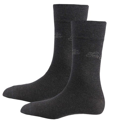 Tom Tailor Damen basic Socken 3er grau 39-32 von TOM TAILOR