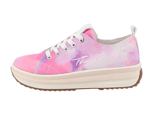 Tom Tailor 7470000002 Sneaker, pink-Multi, 32 EU von TOM TAILOR