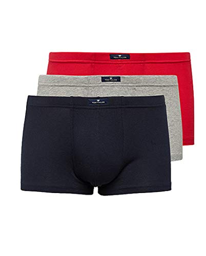 Tom Tailor 8710 Pants 9er Pack Melange-red-Navy L von TOM TAILOR