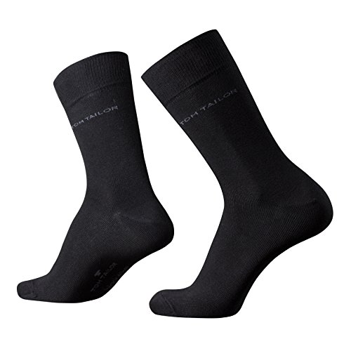 Tom Tailor 9 Paar Business Socken Größe: 39-42 Farbe: Schwarz von TOM TAILOR