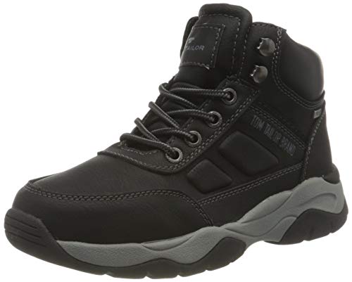 Tom Tailor 9070901 Stiefelette, Black, 35 EU von TOM TAILOR