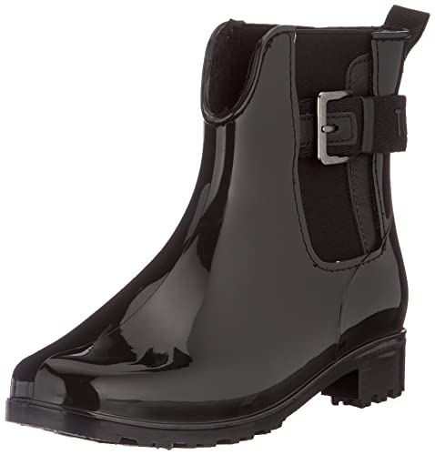 Tom Tailor Damen 2192302 Gummistiefel, Schwarz, 39 EU von TOM TAILOR