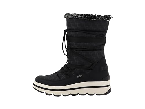 Tom Tailor Damen 4290040007 Schneestiefel, Black, 41 EU von TOM TAILOR