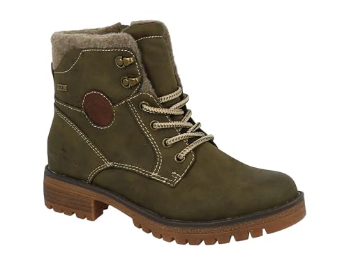 Tom Tailor Damen 4290100002 Mode-Stiefel, dkmud, 41 EU von TOM TAILOR