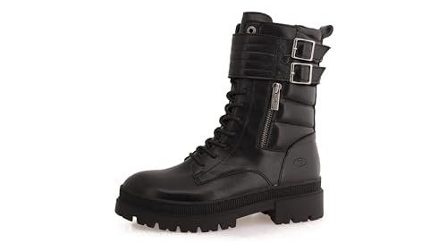 Tom Tailor Damen 4290490012 Halblange Stiefel, Black, 40 EU von TOM TAILOR