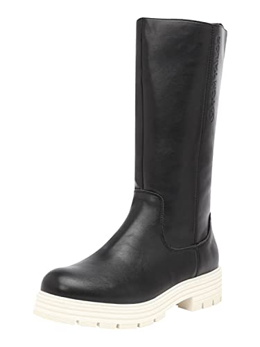 Tom Tailor Damen 4291313 Kniehohe Stiefel, Black, 38 EU von TOM TAILOR