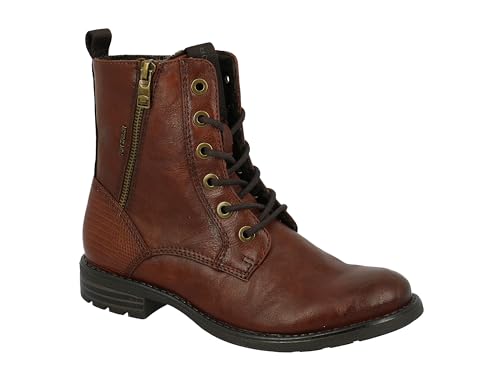 Tom Tailor Damen 4293303 Halblange Stiefel, Cognac, 40 EU von TOM TAILOR
