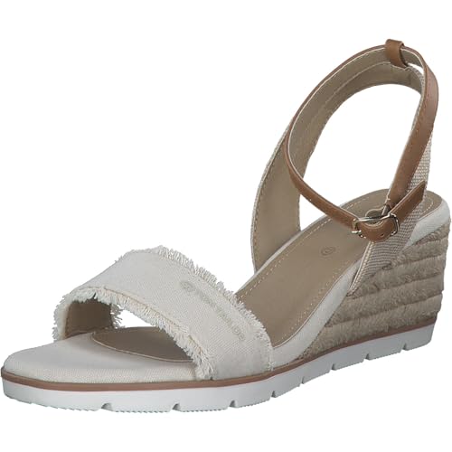 Tom Tailor Damen 5390040017 Keilsandale, ltcream, 41 EU Tom Tailor Damen 5390040017 Keilsandale, ltcream, 41 EU von TOM TAILOR