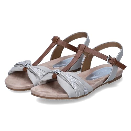 Tom Tailor Damen 5390220008 Sandale, beige, 40 EU von TOM TAILOR