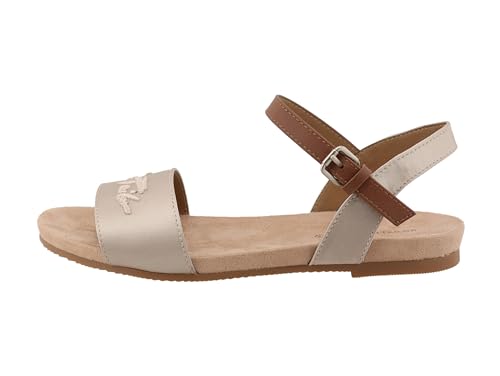 Tom Tailor Damen 5390220026 Sandale, beige, 37 EU von TOM TAILOR
