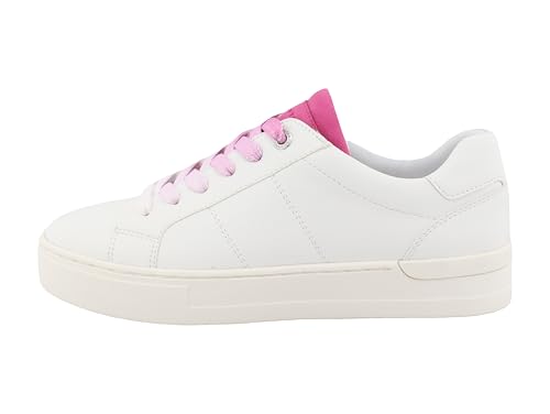 Tom Tailor Damen 5390230019 Sneaker, White-Magenta, 36 EU von TOM TAILOR