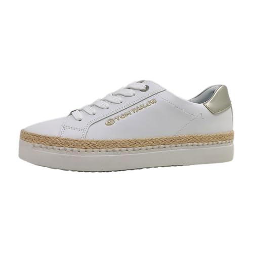 Tom Tailor Damen 5390320023 Sneaker, White, 40 EU Tom Tailor Damen 5390320023 Sneaker, White, 40 EU von TOM TAILOR