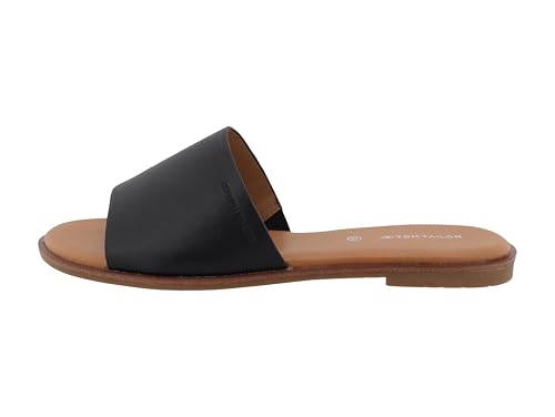 Tom Tailor Damen 5390390023 Slipper, Black, 40 EU Tom Tailor Damen 5390390023 Slipper, Black, 40 EU von TOM TAILOR