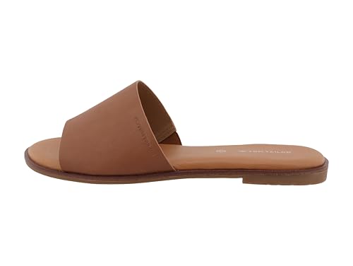 Tom Tailor Damen 5390390023 Slipper, Camel, 37 EU von TOM TAILOR