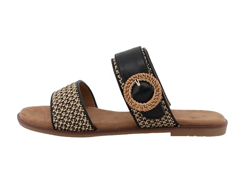 Tom Tailor Damen 5390390027 Schiebe-Sandalen, Black, 40 EU von TOM TAILOR