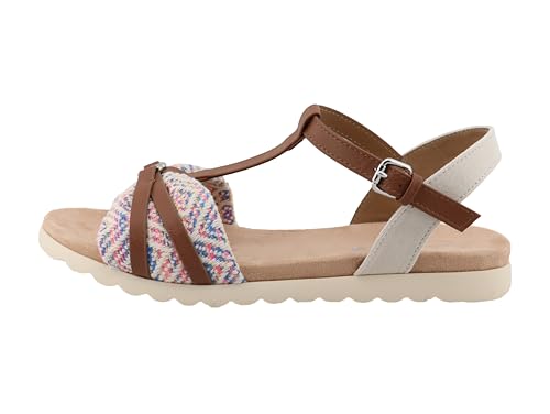 Tom Tailor Damen 5390490027 Sandale, Blue-Multi, 39 EU von TOM TAILOR