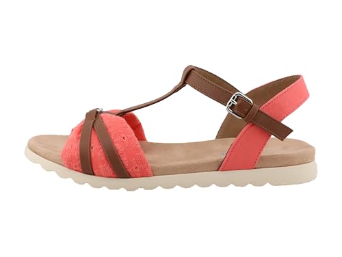 Tom Tailor Damen 5390490031 Sandale, Coral, 37 EU von TOM TAILOR