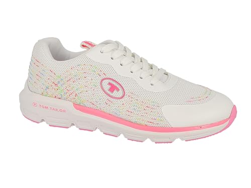 Tom Tailor Damen 5394003 Sneaker, White-Multi, 41 EU Tom Tailor Damen 5394003 Sneaker, White-Multi, 41 EU von TOM TAILOR