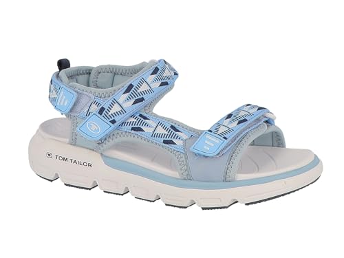 Tom Tailor Damen 5394603 Sandale, Sky, 38 EU von TOM TAILOR