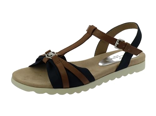 Tom Tailor Damen 5394901 Flache Sandale, Navy, 42 EU von TOM TAILOR