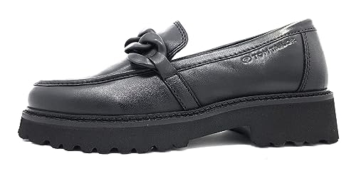 Tom Tailor Damen 6350040001 Flacher Slipper, Black, 41 EU Tom Tailor Damen 6350040001 Flacher Slipper, Black, 41 EU von TOM TAILOR