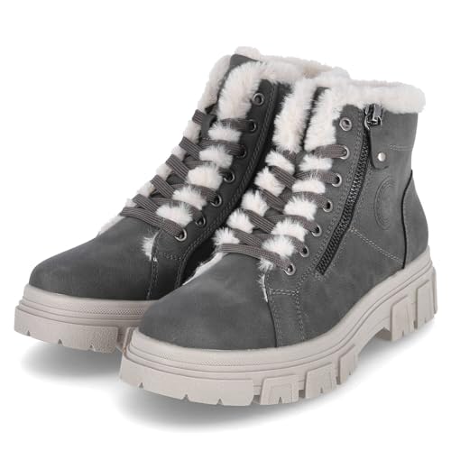 Tom Tailor Damen 6390890004 Mode-Stiefel, Coal, 40 EU von TOM TAILOR