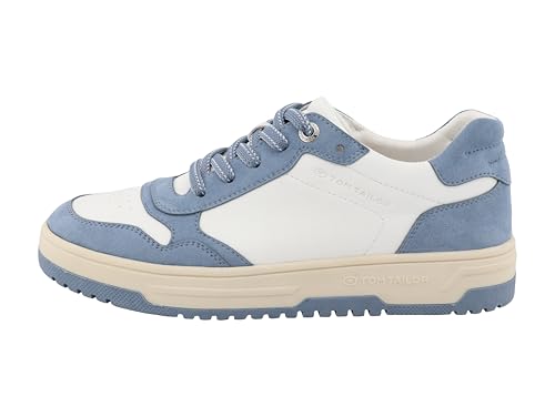 Tom Tailor Damen 7490010001 Sneaker, Sky-White, 40 EU Tom Tailor Damen 7490010001 Sneaker, Sky-White, 40 EU von TOM TAILOR