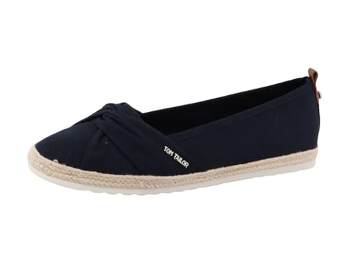 Tom Tailor Damen 7490090004 Flacher Slipper, Navy, 36 EU von TOM TAILOR