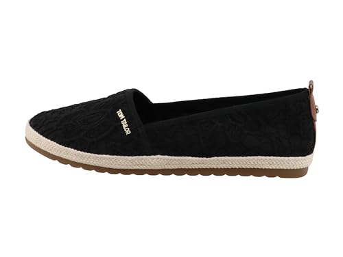Tom Tailor Damen 7490090015 Flacher Slipper, Black, 38 EU Tom Tailor Damen 7490090015 Flacher Slipper, Black, 38 EU von TOM TAILOR