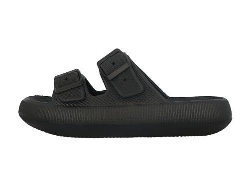 Tom Tailor Damen 7490230001 Schiebe-Sandalen, Black, 41 EU von TOM TAILOR