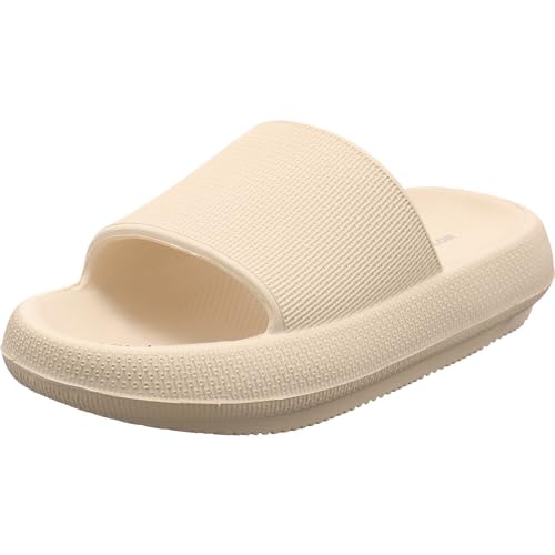 Tom Tailor Damen 7490230002 Pantolette, ltcream, 37 EU von TOM TAILOR