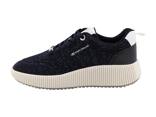 Tom Tailor Damen 7490280015 Sneaker, Navy, 39 EU von TOM TAILOR