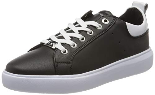 Tom Tailor Damen 8090602 Sneaker, Mehrfarbig (Black-White 00236) von TOM TAILOR