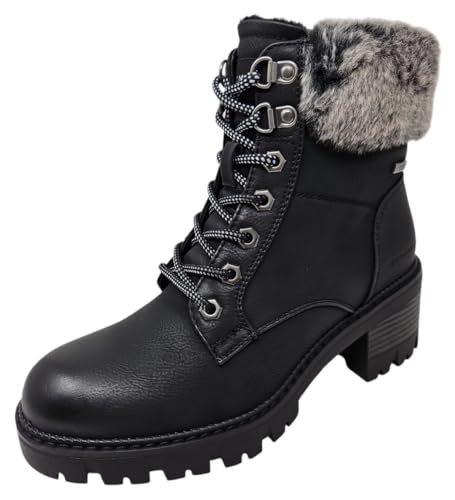 Tom Tailor Damen 8490130003 Mode-Stiefel, Black, 39 EU von TOM TAILOR
