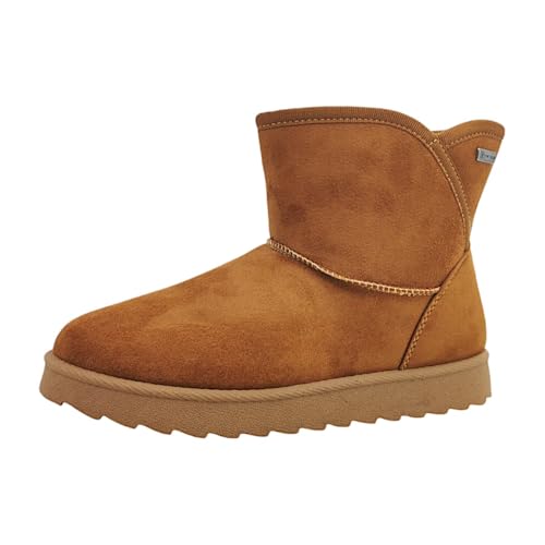 Tom Tailor Damen 8490210001 Mode-Stiefel, Cognac, 39 EU von TOM TAILOR