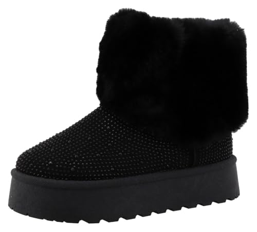 Tom Tailor Damen 8490220001 Mode-Stiefel, Black, 37 EU von TOM TAILOR