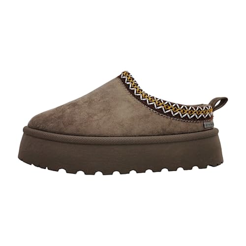 Tom Tailor Damen 8490220006 Slipper, mud, 40 EU von TOM TAILOR