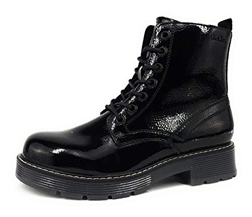 Tom Tailor Damen 9093501 Halblange Stiefel, Schwarz (Black), 39 EU von TOM TAILOR