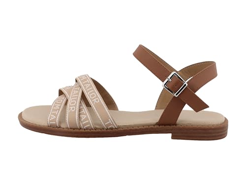 Tom Tailor Damen 9590040005 Sandale, Sand, 42 EU von TOM TAILOR