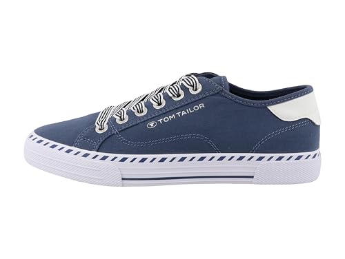 Tom Tailor Damen 9590070002 Sneaker, Denim, 36 EU von TOM TAILOR